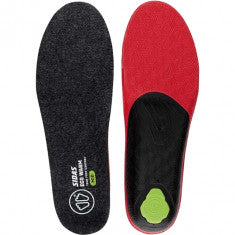 Sidas 3feet Eco Warm Mid, Innersula, Svart/Röd