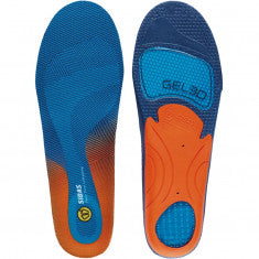 Sidas Cushioning Gel 3D, Innersula, Blå/Orange