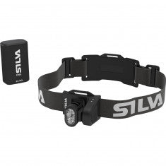 Silva Free 1200 S, pannlampa, svart