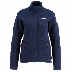 Swix Blizzard Midlayer Jacket, Dam, Navy