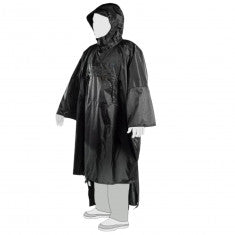 Tasmanian Tiger Tac Poncho, Regnponcho, Svart