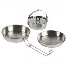 Tatonka Camp Set Regular, kokset, silver