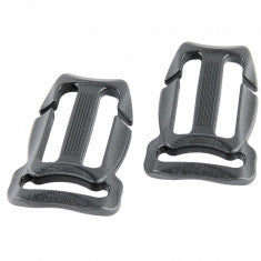 Tatonka ChestBelt Bkl. 25/20mm QA, spänne, svart, 1 par
