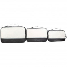 Tatonka Mesh Bag Set III, packpåse, svart, 3 st.