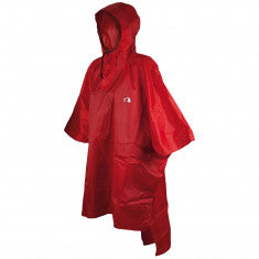 Tatonka Poncho 1, regnponcho, röd
