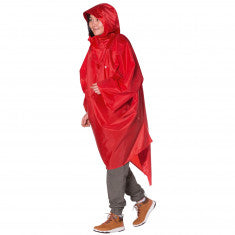 Tatonka Poncho 2, regnponcho, röd