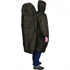 TravelSafe Regnskydd med Ryggsäcksutvidgning, L/XL, olivgrön