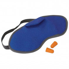 TravelSafe Sovmask med Öronproppar, blå