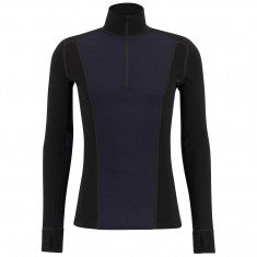 Ulvang Peak Map Half Zip, Underställ, Herr, Svart/Mörkblå