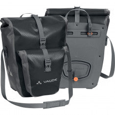 Vaude Aqua Back Plus, vattentät cykelväska, svart