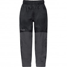 Vaude Kids Escape Pants VI, regnbyxor, svart