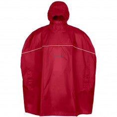 Vaude Kids Grody Poncho, barn, röd
