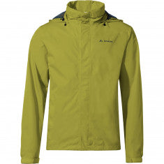 Vaude Men's Escape Bike Light Jacket, regnjacka, ljusgrön