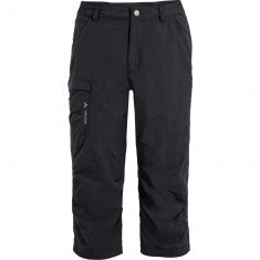 Vaude Men's Farley Capri Pants II, vandringsbyxor, herr, svart