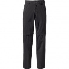 Vaude Men's Farley Stretch ZO Pants II, vandringsbyxor, herr, svart