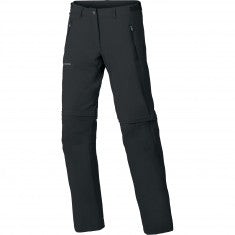 Vaude V Women's Farley Stretch ZO T-Zip Pants, vandringsbyxor, dam, svart
